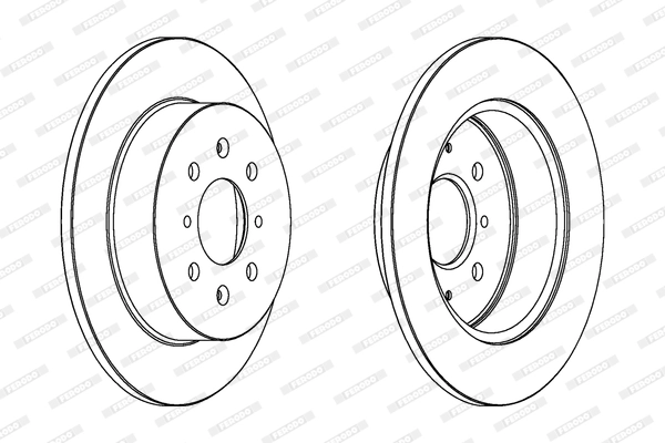 Brake Disc PREMIER Coat+ disc DDF1466C