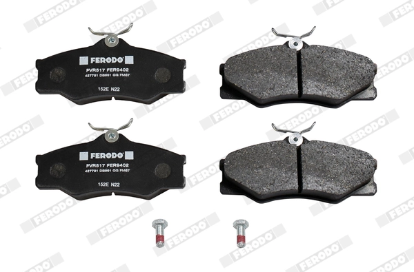 Brake Pad Set, disc brake PREMIER ECO FRICTION FVR517
