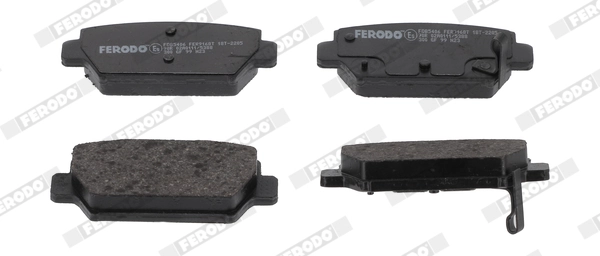 Brake Pad Set, disc brake PREMIER ECO FRICTION FDB5406