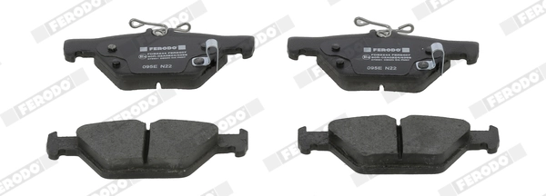 Brake Pad Set, disc brake PREMIER ECO FRICTION FDB5244