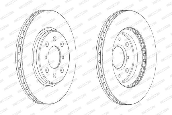 قرص الفرامل PREMIER DDF2070C