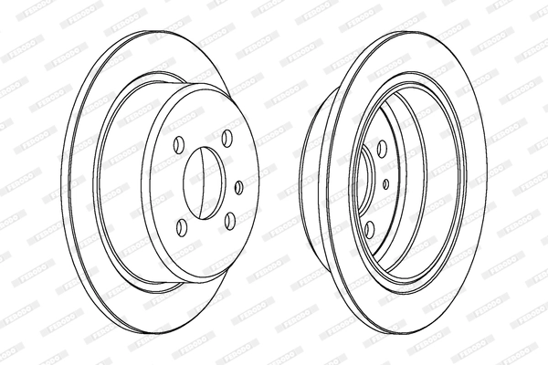 Brake Disc PREMIER DDF093