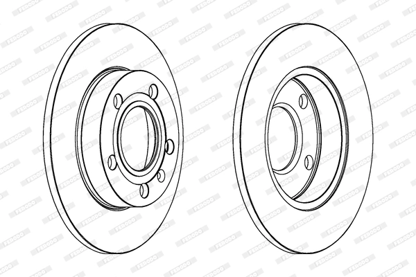 Brake Disc PREMIER Coat+ disc DDF1709C