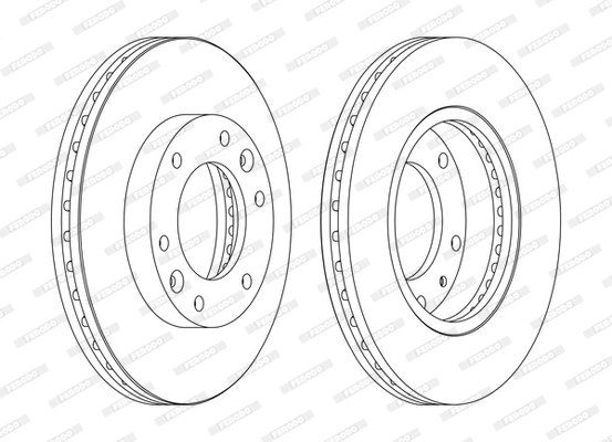 Brake Disc PREMIER DDF1612C