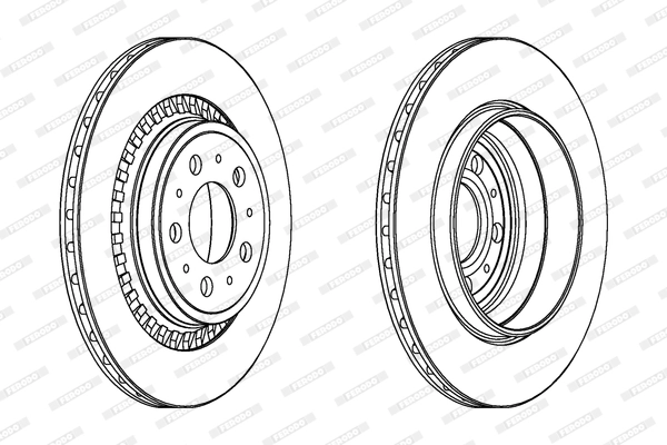 Brake Disc PREMIER DDF1551C