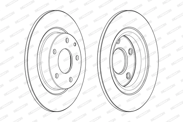 Brake Disc PREMIER DDF2477C
