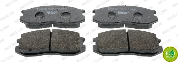 Brake Pad Set, disc brake PREMIER ECO FRICTION FDB759