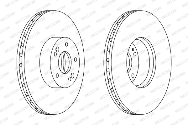 Brake Disc PREMIER DDF1631C-1