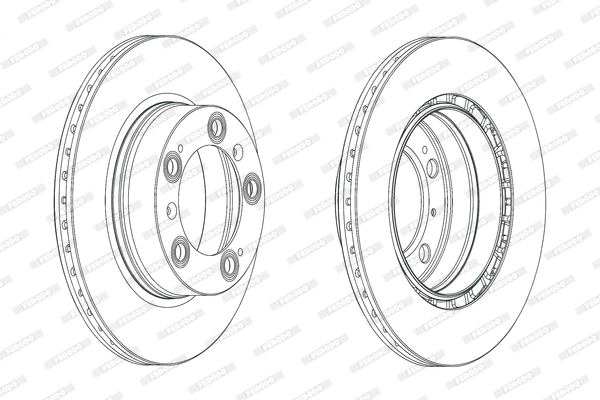 Brake Disc PREMIER DDF2023C