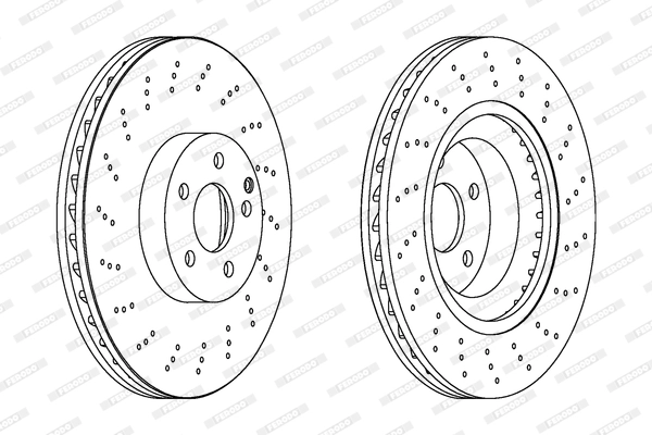 Brake Disc PREMIER Coat+ disc DDF1639C-1