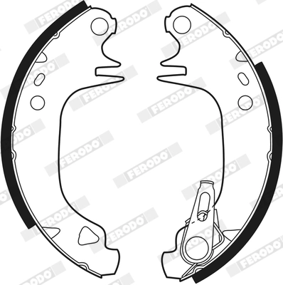 Brake Shoe Set PREMIER FSB188