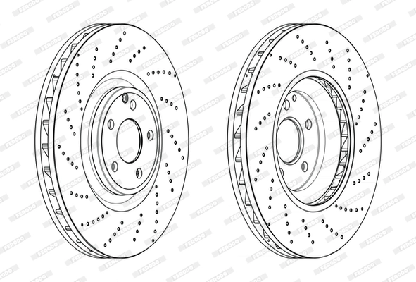 Brake Disc PREMIER DDF2610C-1