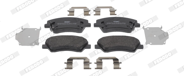 Brake Pad Set, disc brake PREMIER ECO FRICTION FDB5040