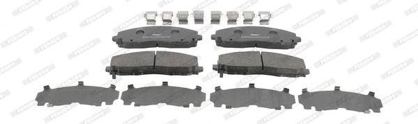 Brake Pad Set, disc brake PREMIER ECO FRICTION FDB4785