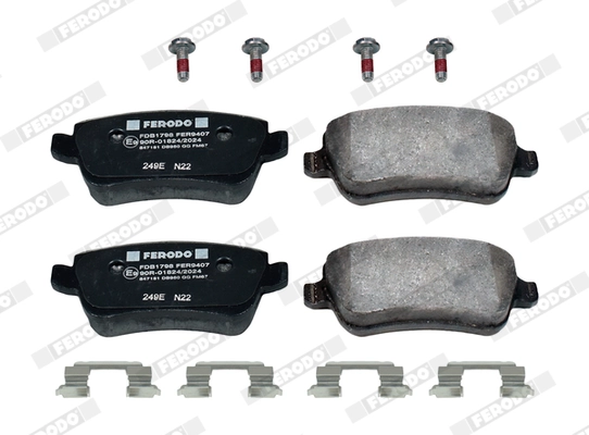 Brake Pad Set, disc brake PREMIER FDB1798
