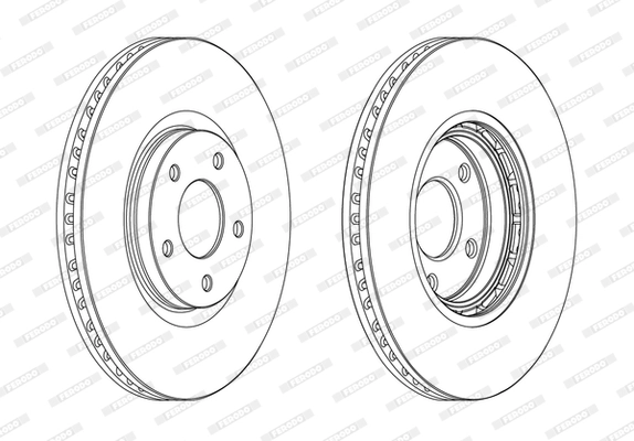 Brake Disc PREMIER DDF1724C