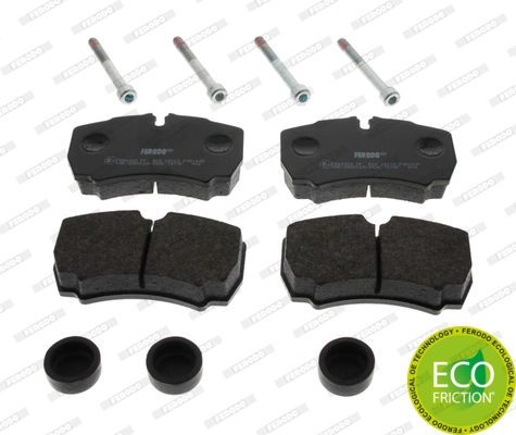 Brake Pad Set, disc brake PREMIER ECO FRICTION FVR1405