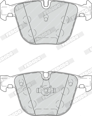 Brake Pad Set, disc brake FUSE+ Technology FDB4259