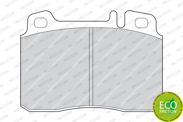 Brake Pad Set, disc brake PREMIER ECO FRICTION FDB646