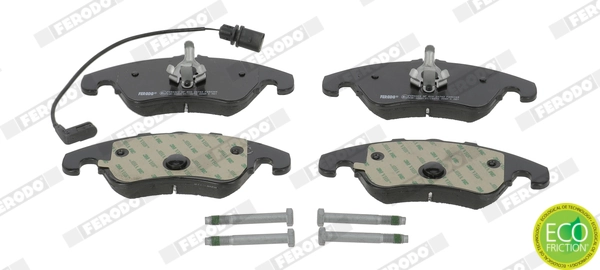 Brake Pad Set, disc brake PREMIER FUSE+ Technology FDB4044