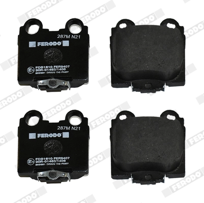 Brake Pad Set, disc brake PREMIER FDB1610