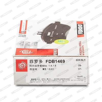 Kit de plaquettes de frein, frein à disque PREMIER ECO FRICTION FDB1469