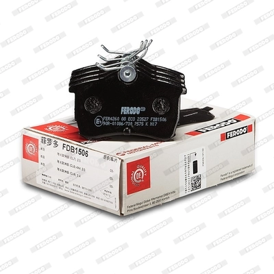 Brake Pad Set, disc brake PREMIER ECO FRICTION FDB1506