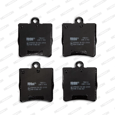 Brake Pad Set, disc brake PREMIER ECO FRICTION FDB1311