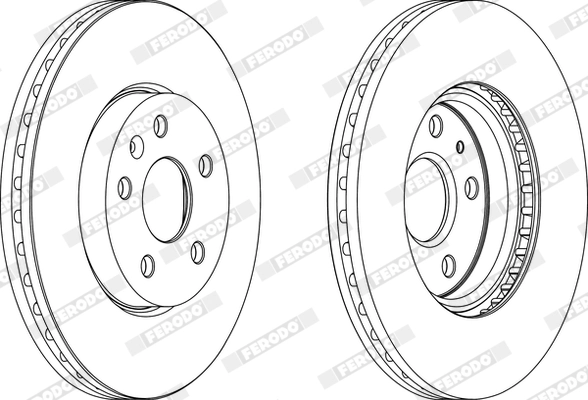 Brake Disc PREMIER Coat+ disc DDF1722C-1