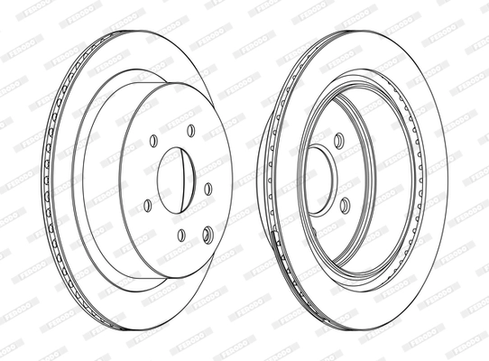 Brake Disc PREMIER DDF1506C