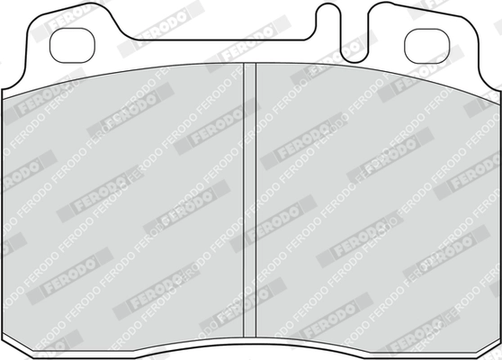 Brake Pad Set, disc brake PREMIER ECO FRICTION FDB646