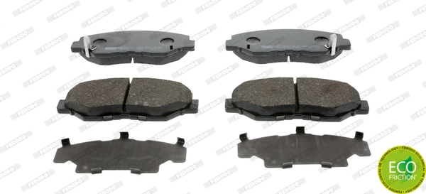 Brake Pad Set, disc brake PREMIER ECO FRICTION FDB1658
