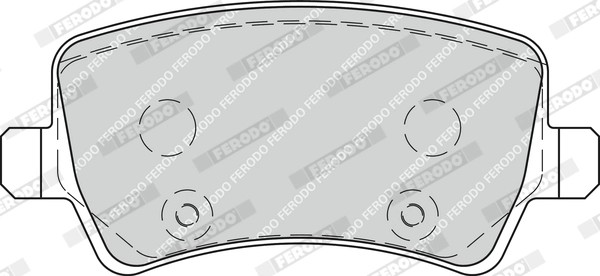 Brake Pad Set, disc brake PREMIER ECO FRICTION FDB1918
