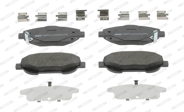 Brake Pad Set, disc brake PREMIER FDB4824