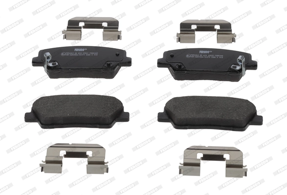 Brake Pad Set, disc brake FUSE+ Technology FDB5048