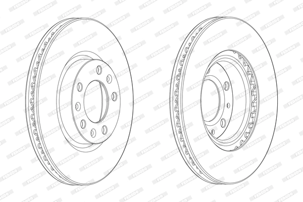 Brake Disc PREMIER DDF2405C
