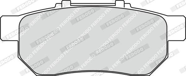 Brake Pad Set, disc brake PREMIER ECO FRICTION FDB778