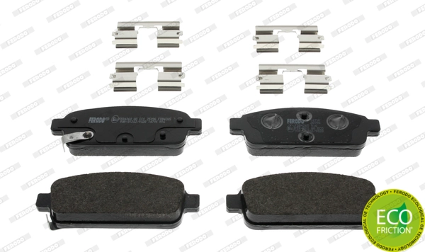 Brake Pad Set, disc brake PREMIER ECO FRICTION FDB4265