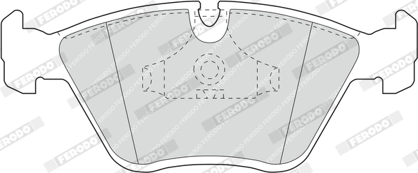 Brake Pad Set, disc brake PREMIER ECO FRICTION FDB779