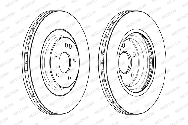Brake Disc PREMIER DDF1900C-1