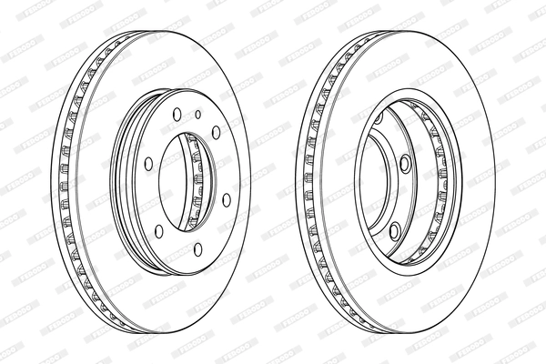 Brake Disc PREMIER DDF2462C-1