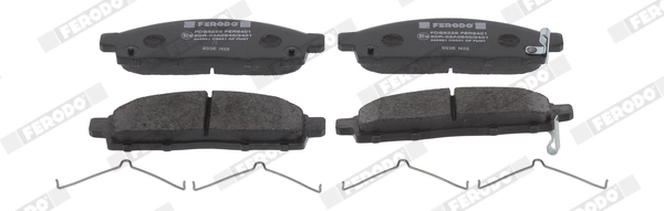 Brake Pad Set, disc brake PREMIER ECO FRICTION FDB5226