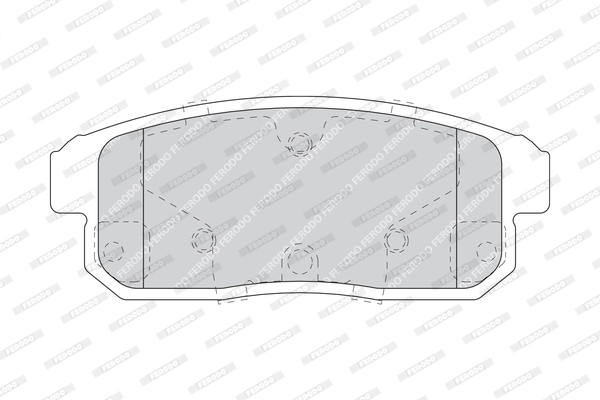 FERODO FDB1759 Brake Pad Set, disc brake