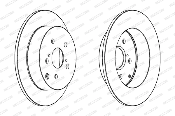 Brake Disc PREMIER Coat+ disc DDF1419C