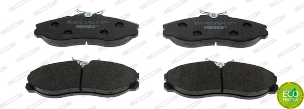 Brake Pad Set, disc brake PREMIER ECO FRICTION FDB909