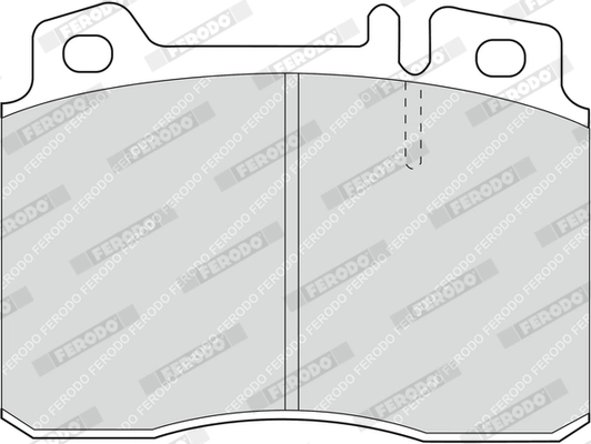Brake Pad Set, disc brake PREMIER ECO FRICTION FDB1037