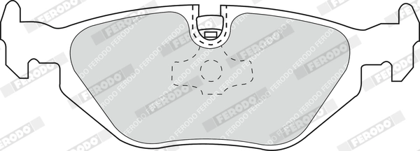 Brake Pad Set, disc brake PREMIER ECO FRICTION FDB850