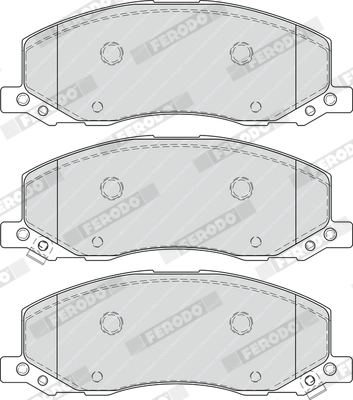 Brake Pad Set, disc brake PREMIER ECO FRICTION FDB4278