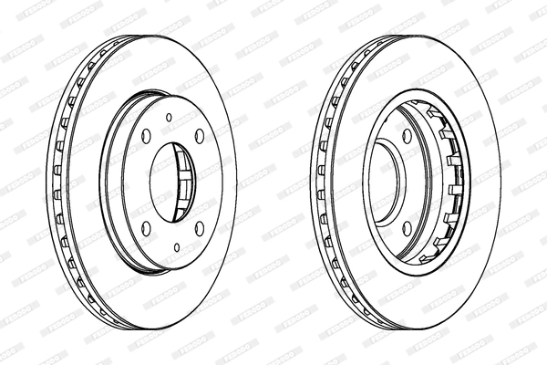 Brake Disc PREMIER DDF1270