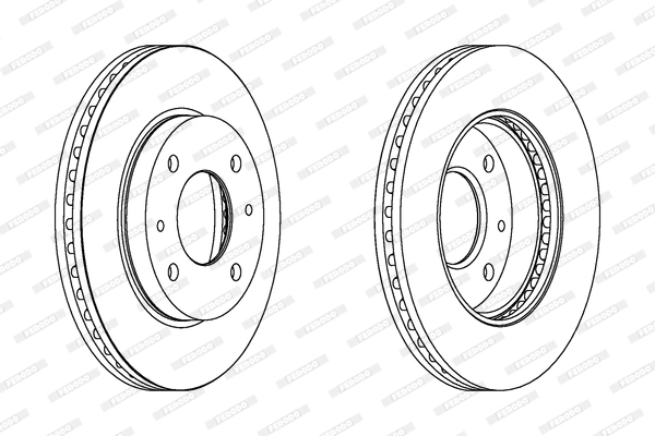 Brake Disc PREMIER DDF1577